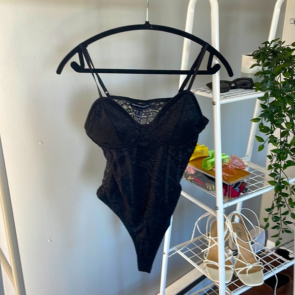 XL black lace bodysuit from Urban Planet - Picture 1 of 1